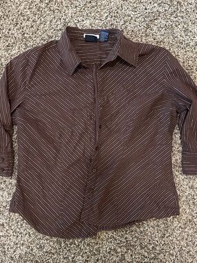 Vintage Button Up Blouse